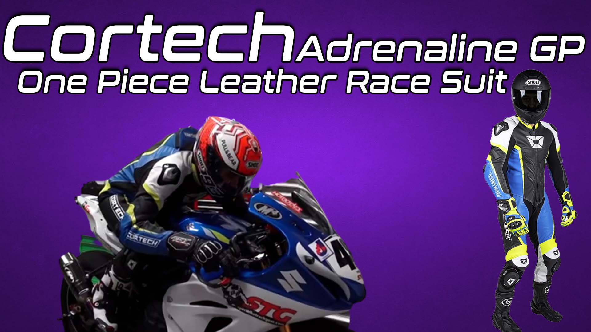 Cortech Adrenaline GP One Piece Leather Race Suit
